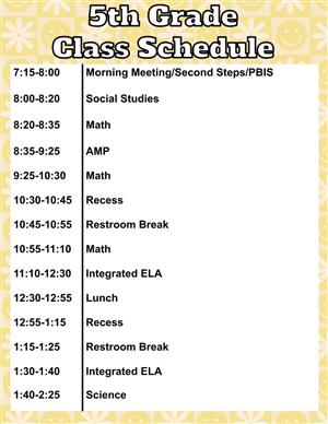 2024 Schedule